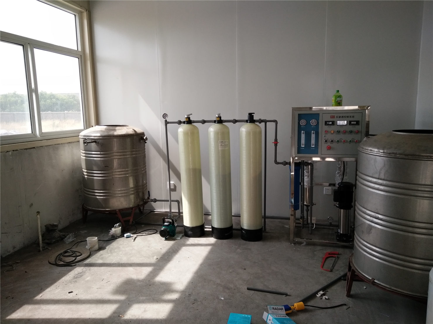 水處理設(shè)備快濾池的濾料顆粒的大小用“粒徑”表示